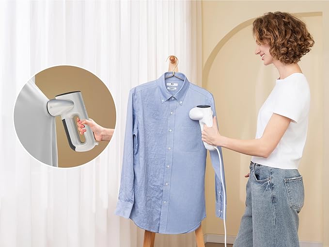 2 - in - 1 Aspirating Garment Steamer © - Zambeel