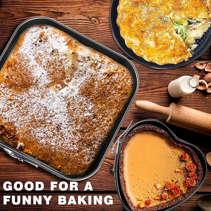 3 - Piece Springform Cake Pan Set Ⓢ - Zambeel