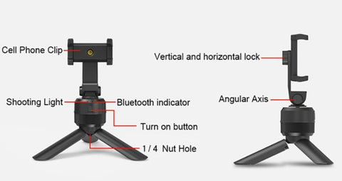 360 Degree Rotating Mobile Phone Holder - Zambeel
