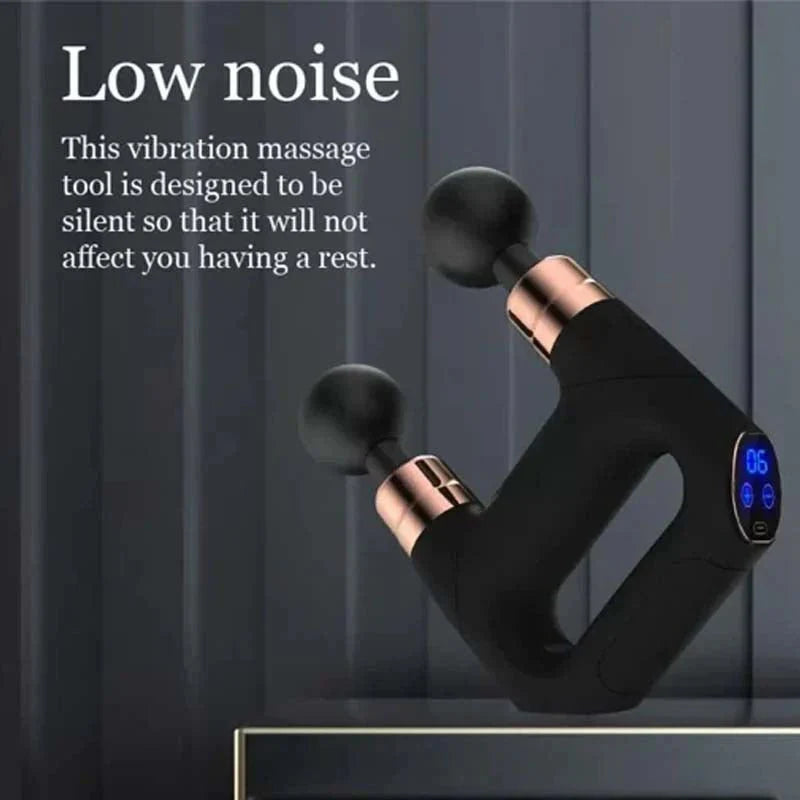 4 Heads Rechargeable Massage Gun Ⓢ - Zambeel