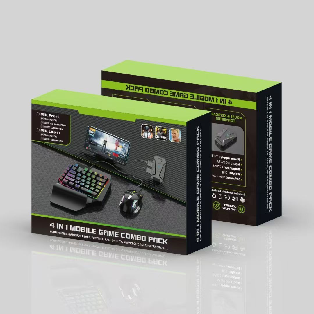 4 in 1 Mobile Game Combo Pack - Zambeel