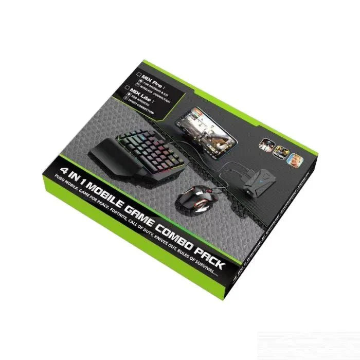 4 in 1 Mobile Game Combo Pack - Zambeel