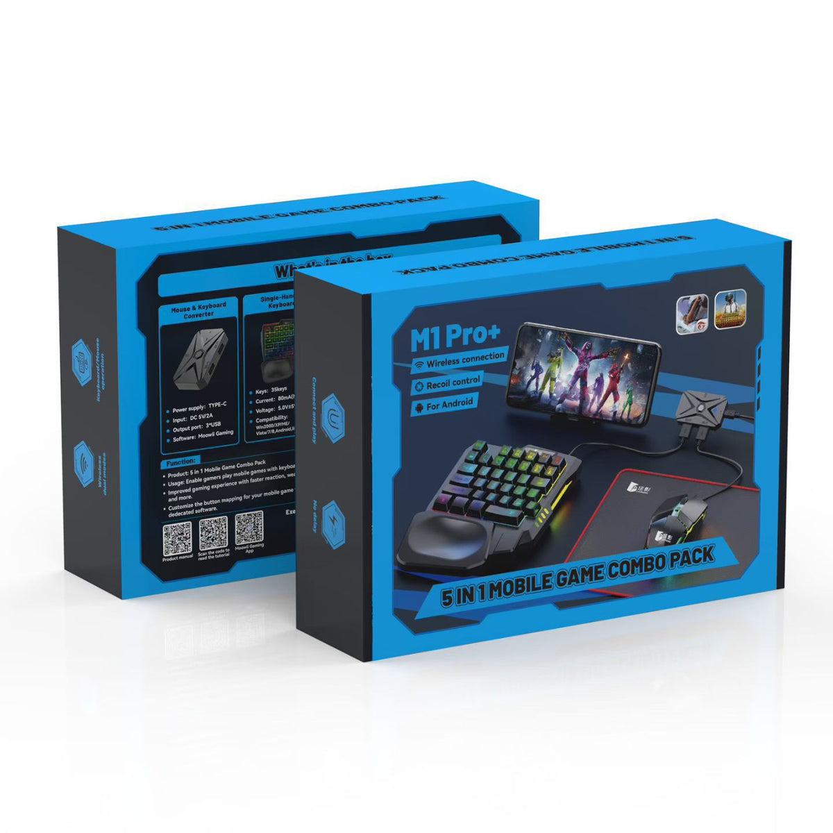 5 - in - 1 Mobile Gaming Combo - Zambeel