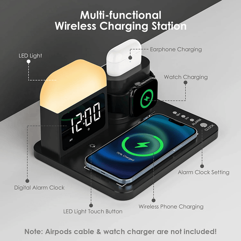 5 - in - 1 Wireless Charging Station © - Zambeel
