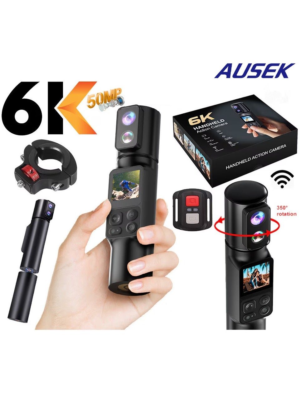 6K - Handheld Action Camera © - Zambeel