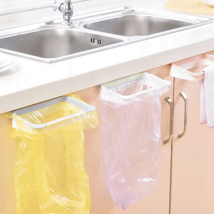 Towel & Trash Bag Holder