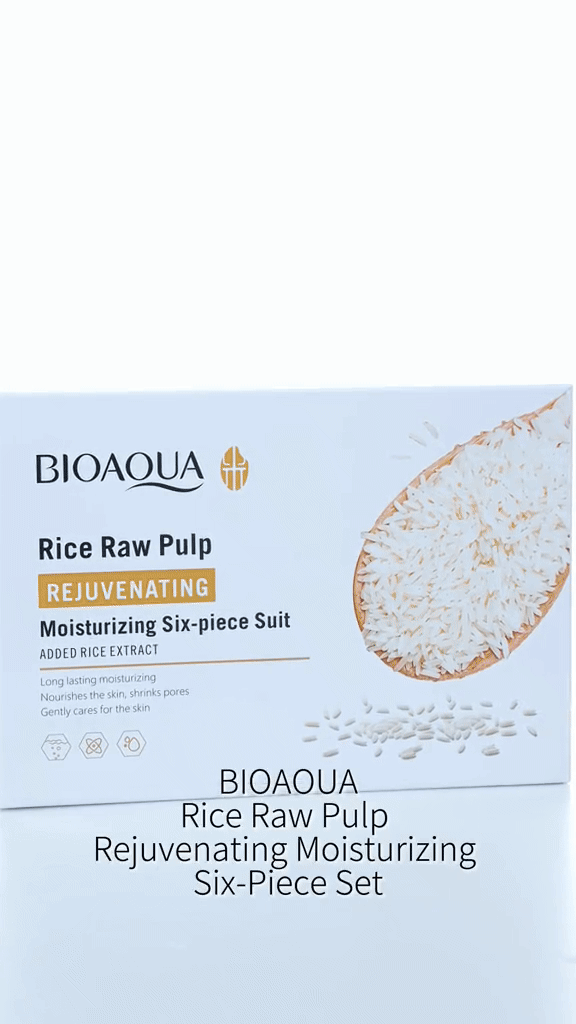 BIOAQUA - Rice Raw Pulp Rejuvenating Set