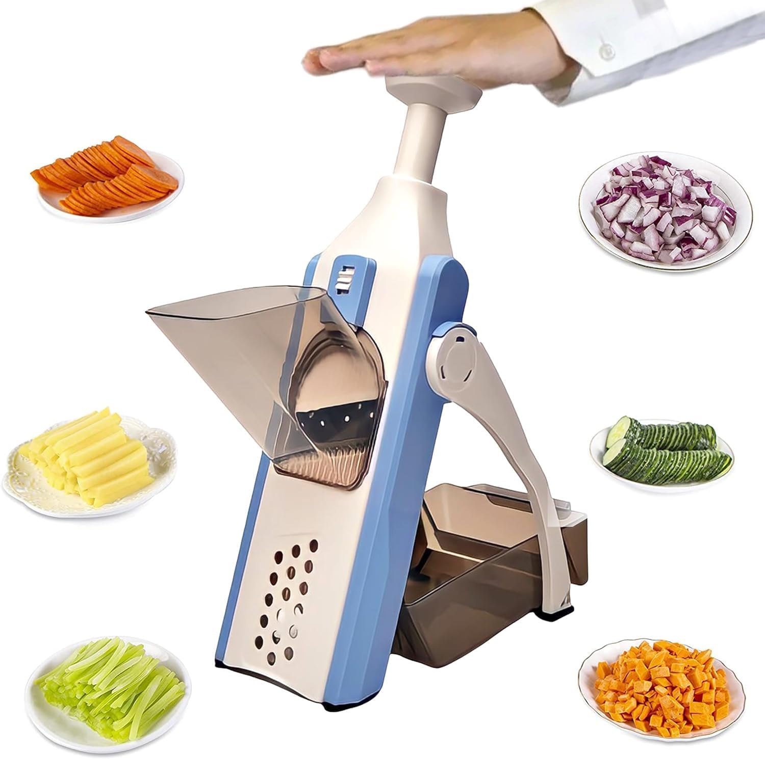 Adjustable Vegetable Slicer & Mandoline Cutter - Zambeel