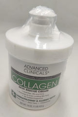 Advanced Clinicals - Spa Size Collagen Skin Rescue Cream (Original) - Zambeel