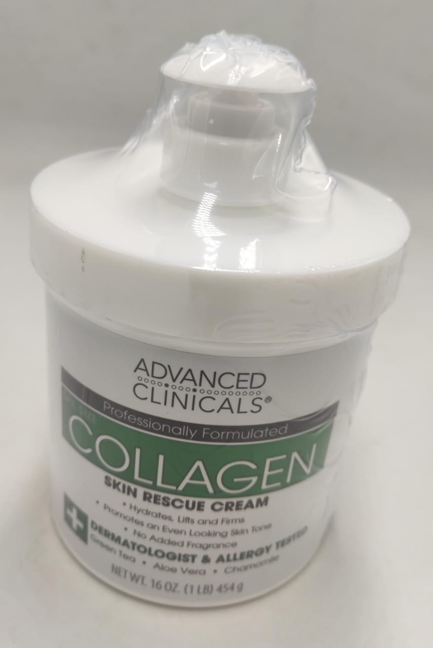 Advanced Clinicals - Spa Size Collagen Skin Rescue Cream (Original) - Zambeel