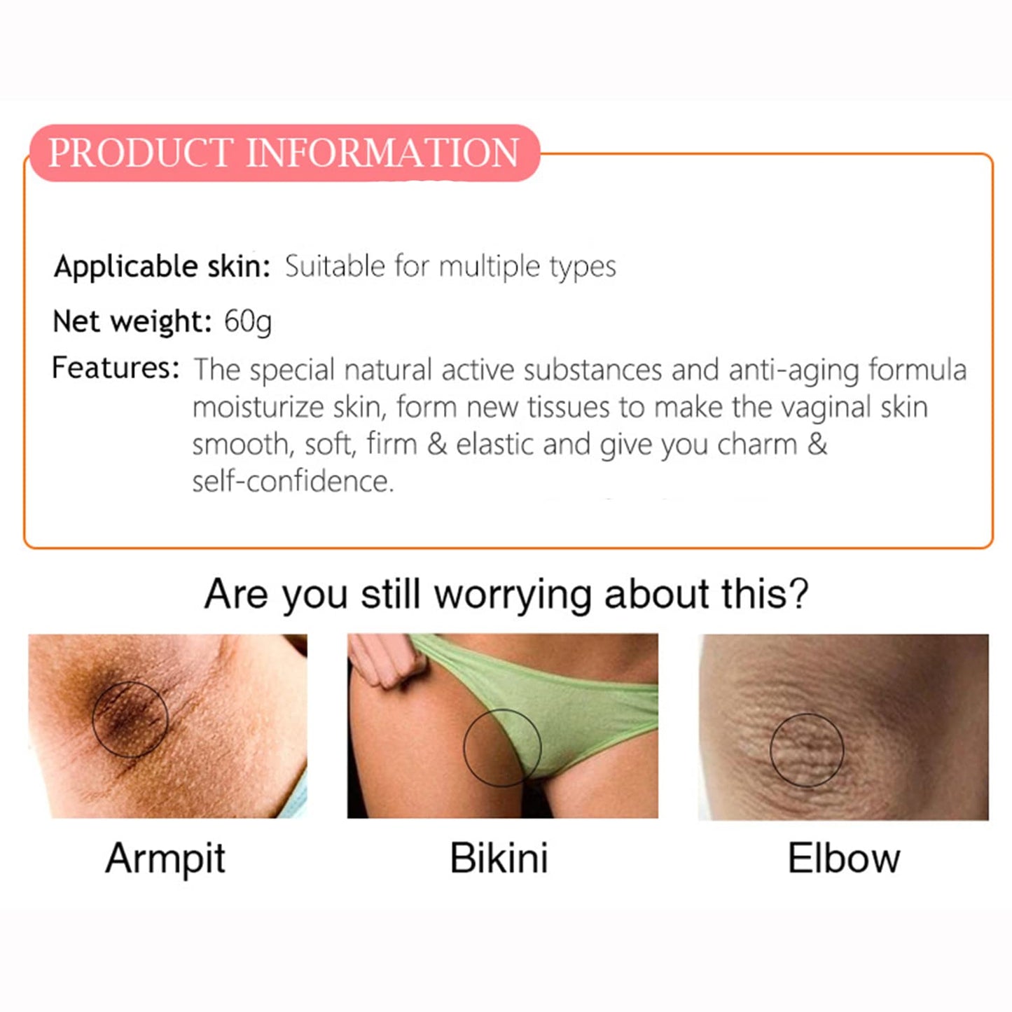 Aichun Beauty - Intimate Cream for Women - Zambeel