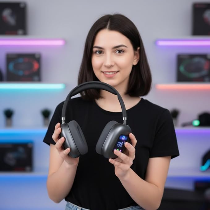 AKZ - Wireless Over - Ear Headphones - Zambeel