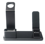 Amazon Hot Sale For Watch Headset Three - in - one Charging Bracket Metal Phone Bracket Desktop - Zambeel