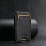 Android Universal Phone Magnetic Card Holder MagSafe Magnetic Ring PU Leather - Zambeel