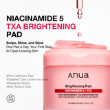 Anua - Brightening Pad – Niacinamide 5 + TXA (Original) - Zambeel