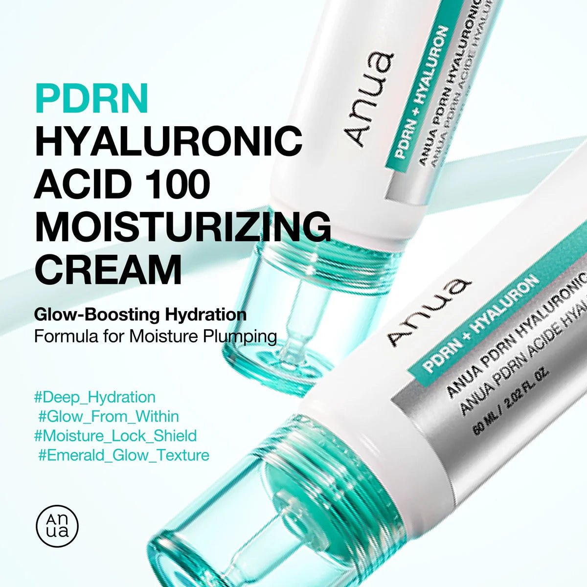 Anua - PDRN + Hyaluronic 100 Moisturizing Cream (Original) - Zambeel
