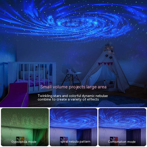 APP Starry Sky Projector Music Small Night Lamp - Zambeel