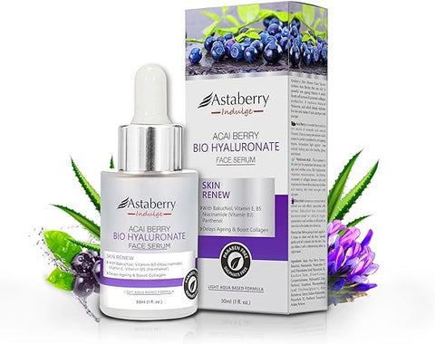 Astaberry - Indulge Acai Berry Bio Hyaluronate Face Serum - Zambeel