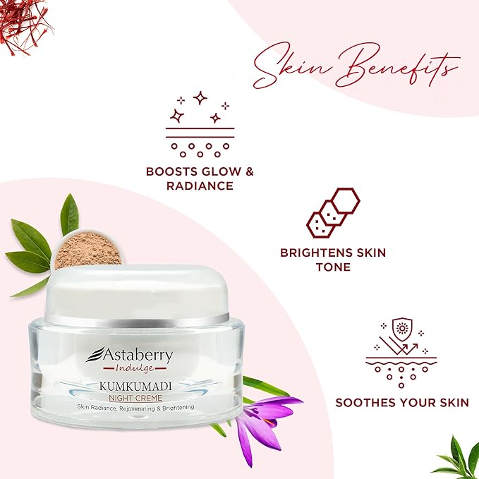 Astaberry - Indulge Kumkumadi Night Cream - Zambeel