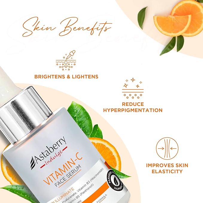 Astaberry - Indulge Vitamin - C Face Serum - Zambeel