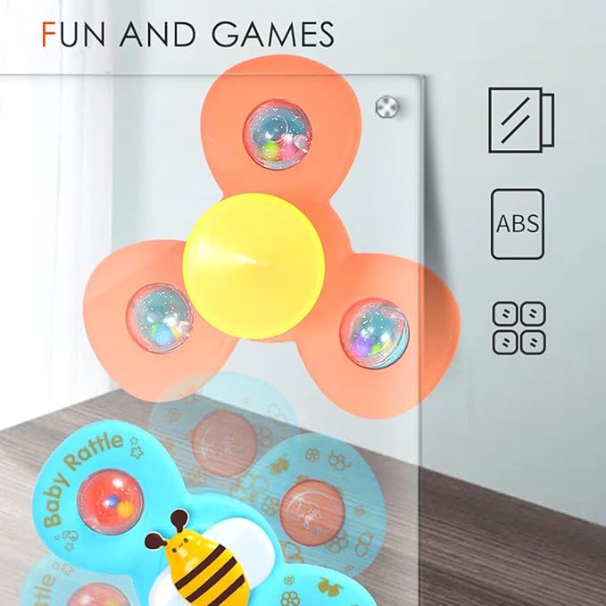 Baby Rattle Spinner Toy Set - Zambeel