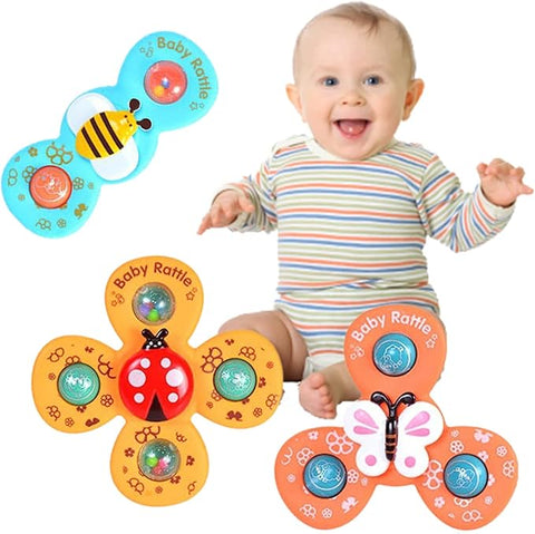 Baby Rattle Spinner Toy Set - Zambeel