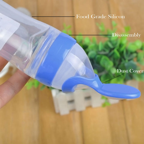 Baby Silicone Spoon Bottle (MHP - 068) - Zambeel