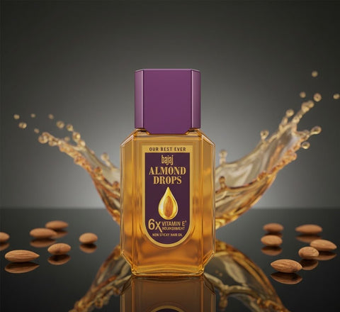 Bajaj - Almond Drops Non - Sticky Hair Oil (Original) - Zambeel