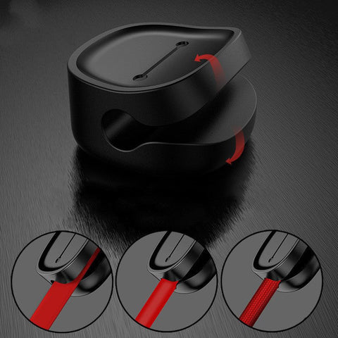 BASEUS Creative Mini Pea Clip Magnetic Wire Clip Mobile Phone Data Cable Anti - Winding Storage Clip - Zambeel