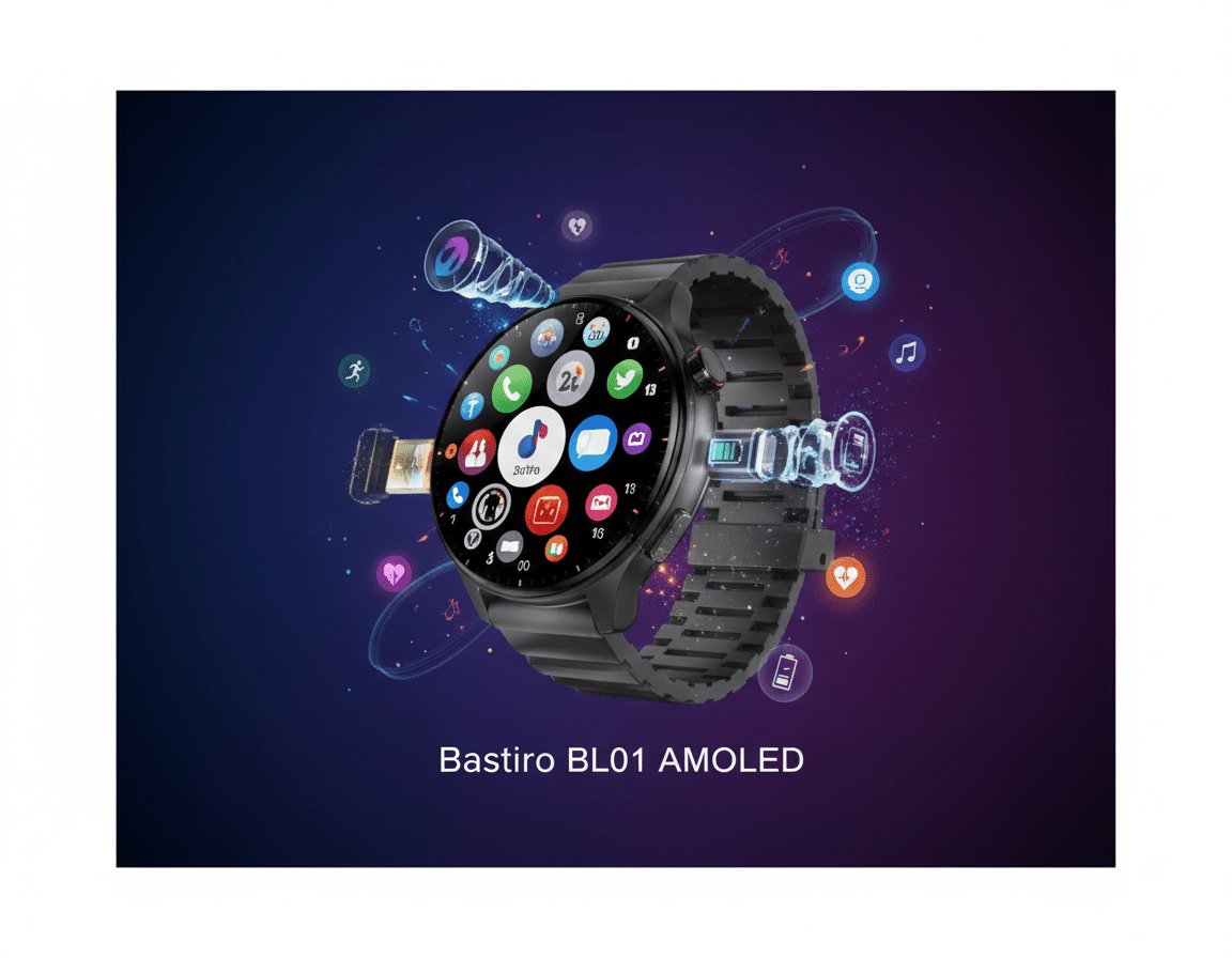 Bestrio - BL01 Amoled Smartwatch © - Zambeel