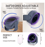 Bladeless Desk Fan with Digital Display - Zambeel