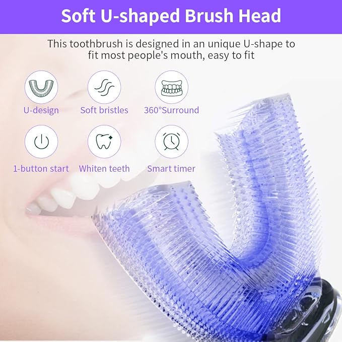 Bright Clean - Whitening Automatic Toothbrush - Zambeel
