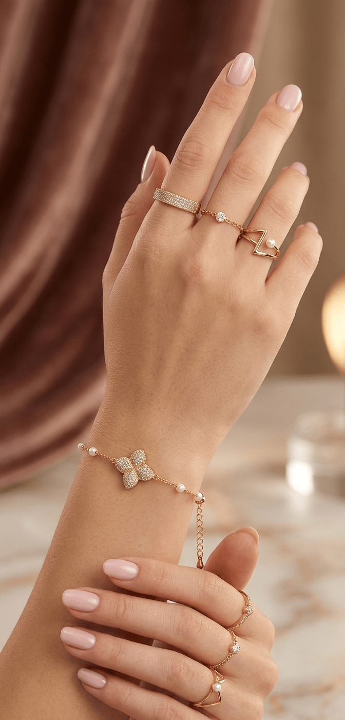 Butterfly Charm Adjustable Bracelet - Zambeel