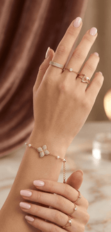 Butterfly Charm Adjustable Bracelet - Zambeel