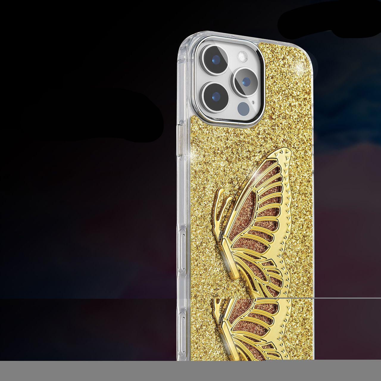 Butterfly Glitter Phone Case - Zambeel