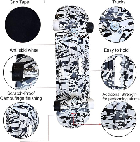 Camo Design Skateboard © - Zambeel
