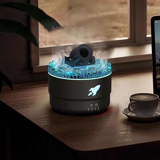 Cannon Aromatherapy Machine with Colorful Light - Zambeel