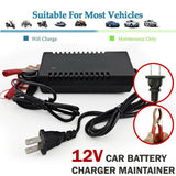 Car Battery Charger Maintainer Auto 12V Trickle RV For Truck Motorcycle ATV US - Zambeel