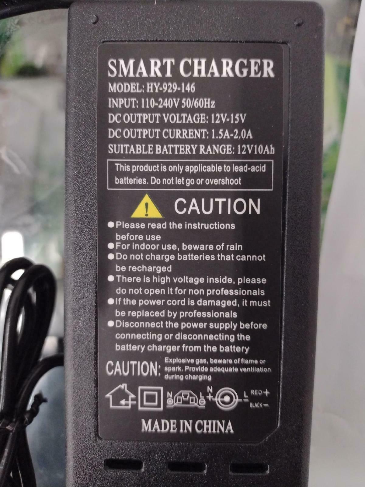 Car Battery Charger Maintainer Auto 12V Trickle RV For Truck Motorcycle ATV US - Zambeel