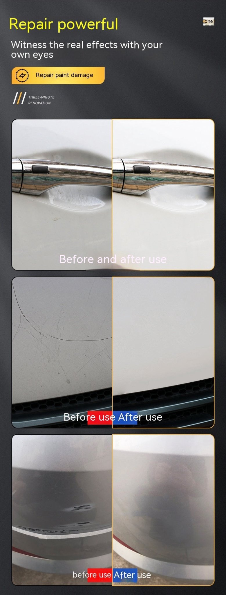 Car Scratch Wax Fabulous Repair Product - Zambeel