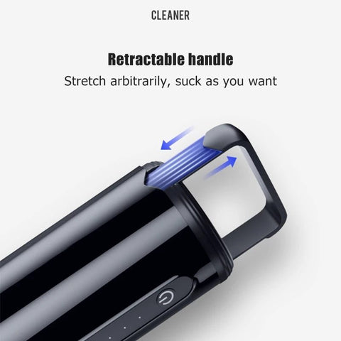 Car Vacuum Cleaner Wireless Rechargeable High - power Powerful Small Mini Portable - Zambeel