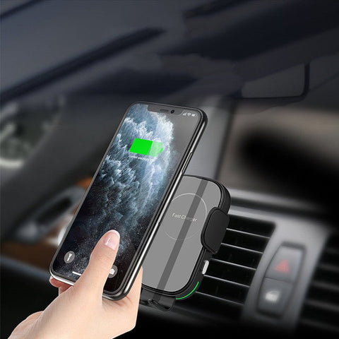 Car Wireless Charger Mobile Phone Bracket Intelligent Induction - Zambeel