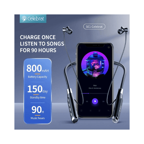 Celebrat - Wireless Neckband Earphones - Zambeel