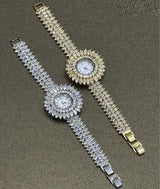 Classic Round Luxe Crystal Watch - Zambeel