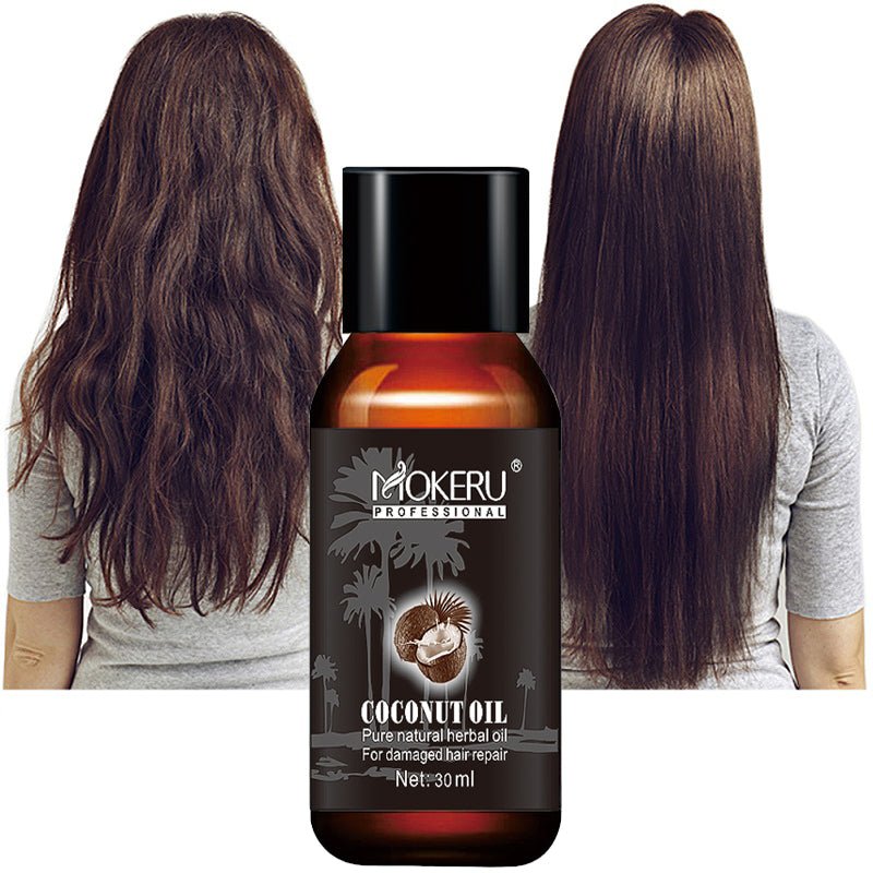 Coconut Oil Repair Frizz Repair Damage Hair Care Hair - Zambeel