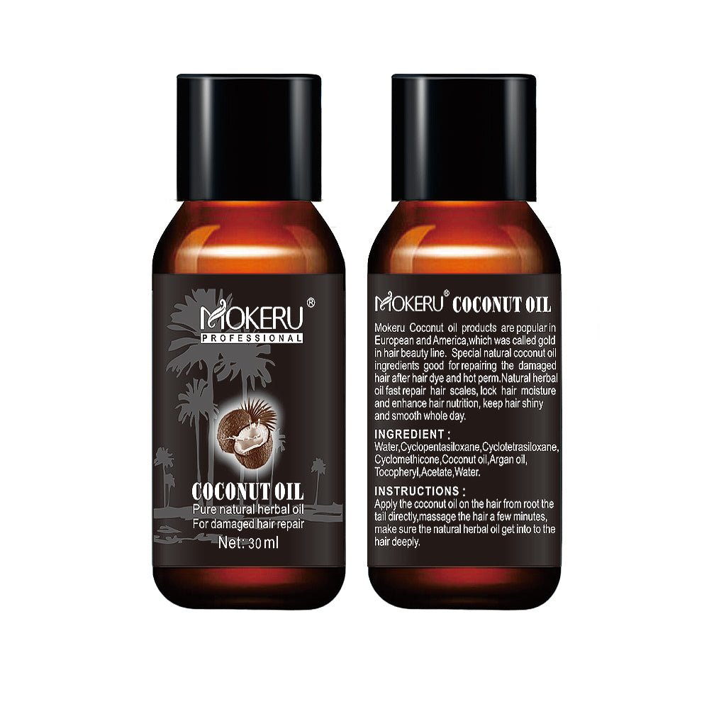 Coconut Oil Repair Frizz Repair Damage Hair Care Hair - Zambeel