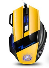 Colorful breathing light gaming chicken game mouse - Zambeel