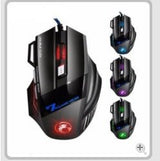 Colorful breathing light gaming chicken game mouse - Zambeel