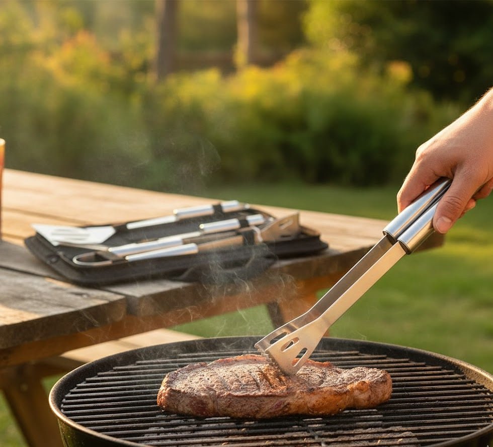 Compact BBQ Grill Tool Set - Zambeel