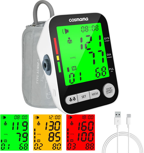 Compact Electronic Blood Pressure Monitor - Zambeel